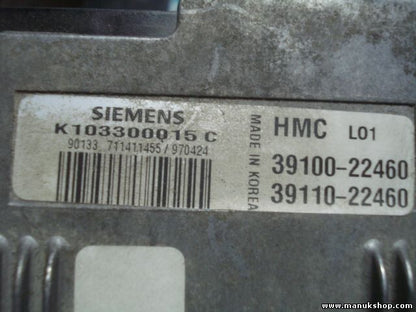 Motorsteuergerät Hyundai Excel Accent II Pony 3910022460 3911022460 K103300015C