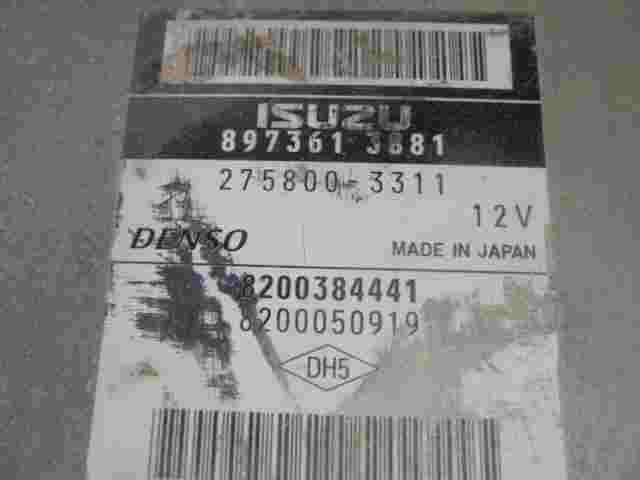 Motorsteuergerät Renault 8200384441 8200050919 ISUZU 8973613881 DENSO 2758003311