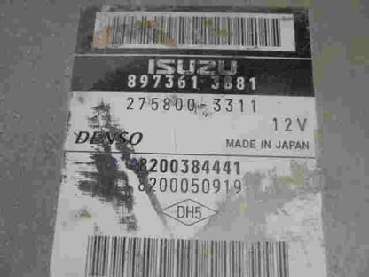 Motorsteuergerät Renault 8200384441 8200050919 ISUZU 8973613881 DENSO 2758003311
