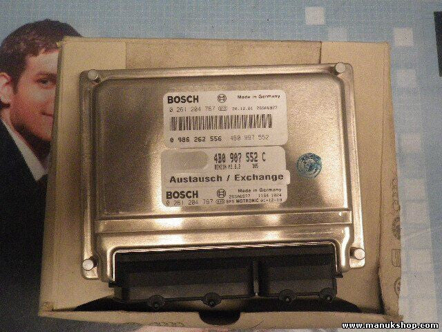 Motorsteuergerät Audi A4 8D 2,4 VW Volkswagen BOSCH 4B0907552C 4B0 907 552 C