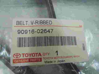 V-Ribbed Belt  Toyota Yaris 9091602647 90916-02647
