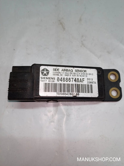 Airbagsensor Airbagsteuergerät Chrysler Voyager 04686748AF 5WY70120 23087A