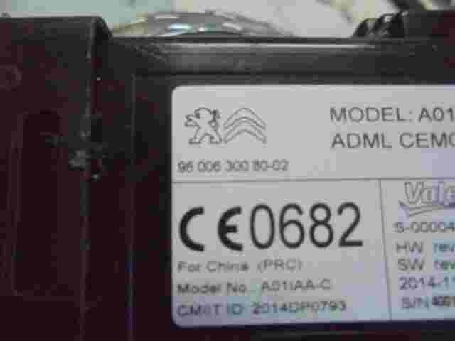 Zündsteuergerät Citroen C4 Picasso Grand Picasso 980063008002  2014DP0793 A01AAC