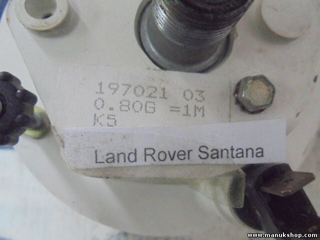 Tachometer Land Rover Santana 3500 197021-03 19702103 0-80G-1M