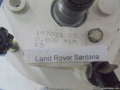Tachometer Land Rover Santana 3500 197021-03 19702103 0-80G-1M