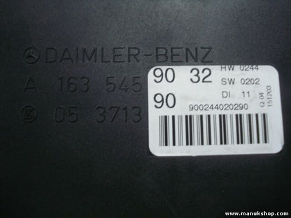 Steuergerät Wegfahrsperre Alarmmodul Mercedes W163 Daimler A1635459032 05371390