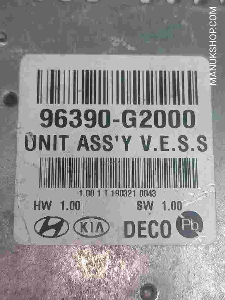 Antennenverstärker Hyundai 96390G2000 Deco V.E.S.S 1.00 1 T 190321 0043 HW 1.00