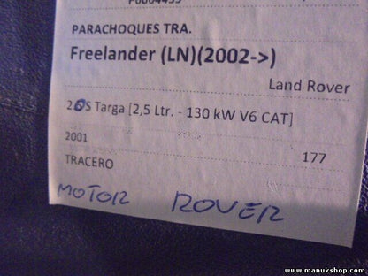 Stoßstange hinten Land Rover Freelander LN 2002 2.5 130 KW V6 CAT