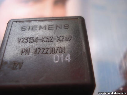 Relais Volvo 340 360 440 460 480 S40 V40 SIEMENS V23134-K52-X249 V23134K52X249