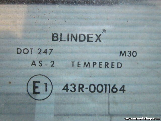 Dreieckscheibe Seitenscheibe hinten rechts Land Rover Discovery DOT247M30AS2