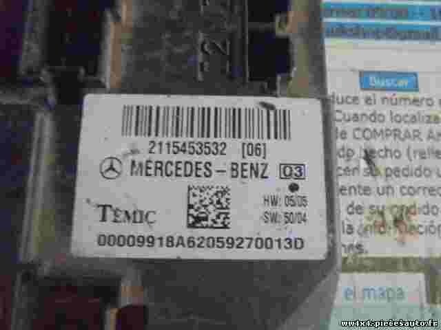Steuergerät Zentralelektrik Mercedes W211 S211 2115453532 Q3 HW 05/05 SW 50/04