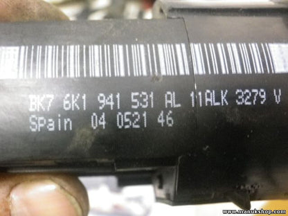 Lichtschalter Seat Ibiza III BK7 6K1941531AL 6K1 941 531 AL 04052146