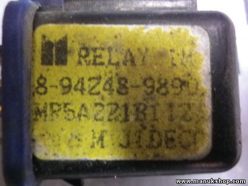 Relais Isuzu Trooper 2.3L Opel Frontera 8942489890 8-94248-9890 MR5A211112V