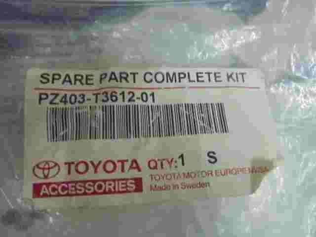 Spare part Complete Kit Footplates Toyota PZ403T361201 PZ403-T3612-01