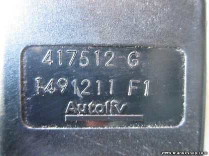 Gurtschloss Gurtschnapper hinten links Renault Scenic RX4 417512G 1491211 F1