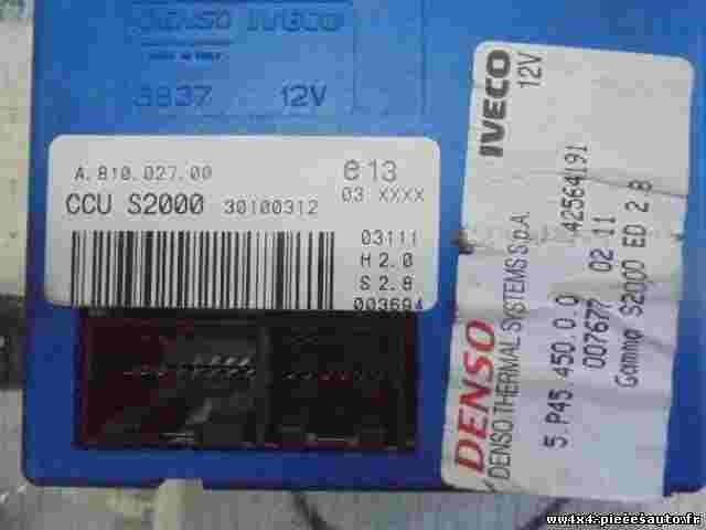 Steuereinheit Klimaanlage Iveco Daily 30100312 A81002700 42564191  1500318802