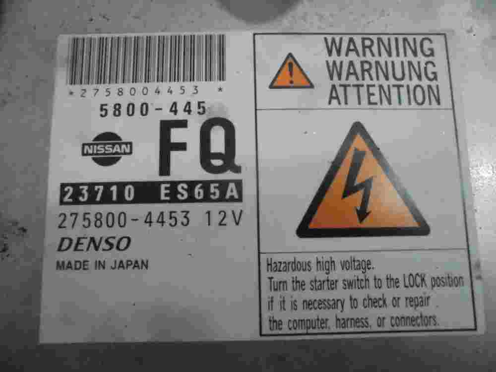 Motorsteuergerät Nissan X-Trail 5800445FQ 23710ES65A 23710 ES65A 2758004453