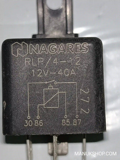 Relais Peugeot Renault NAGARES RLP41212V40A RLP/4-12 12V-40A
