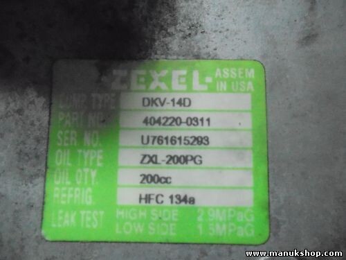 Klimakompressor Opel Frontera A 2.5 ZEXEL 4040200551 4042200311 U761615293 2080F