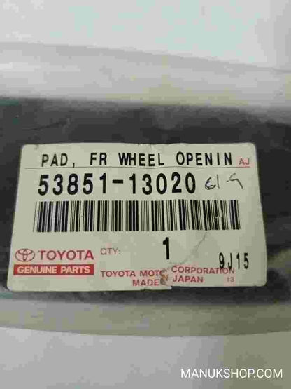 Pad Front Wheel Opening Extension Toyota Corolla E121 5385113020 53851-13020