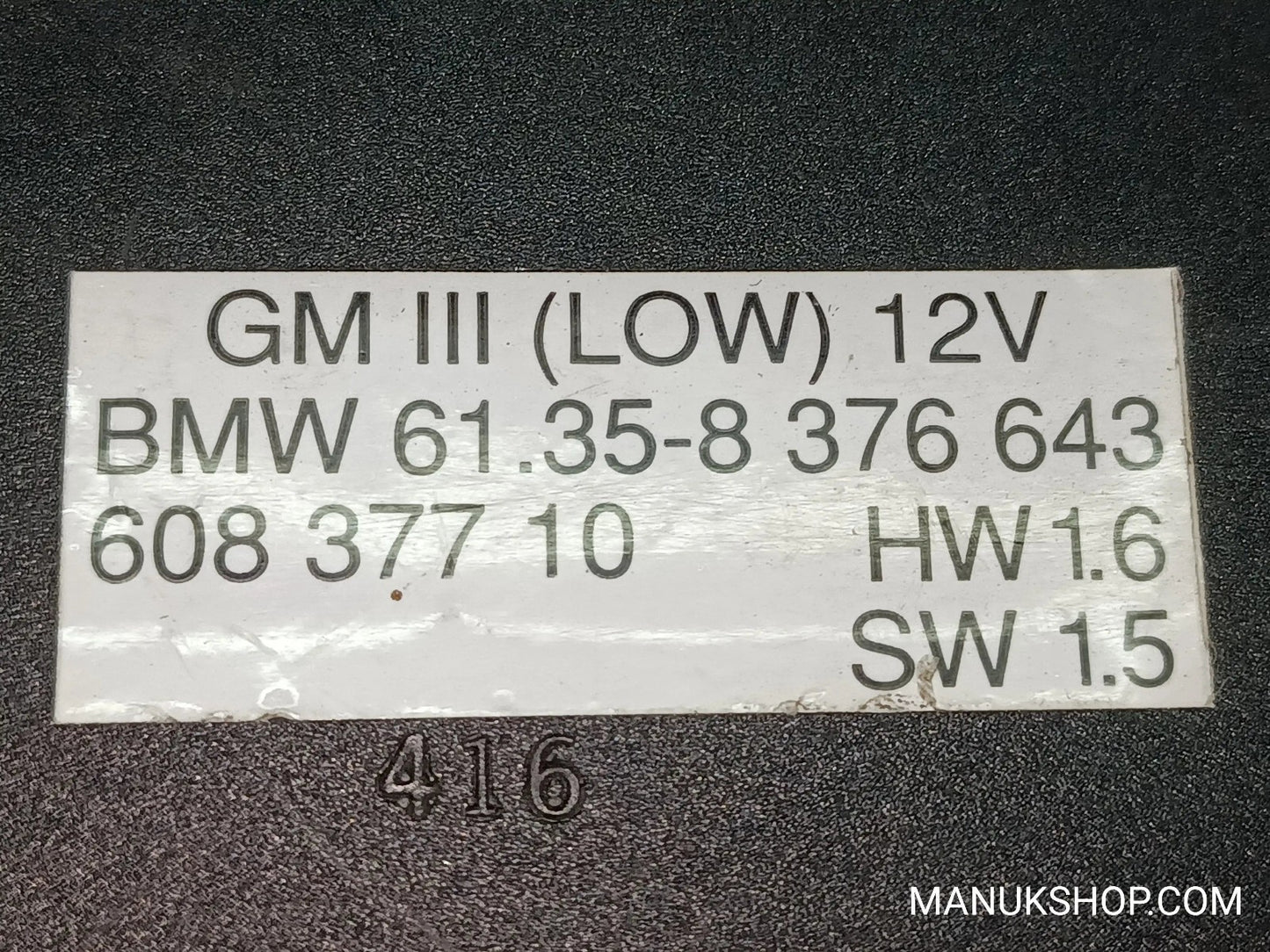 Steuergerät Licht signale BMW E39 61358376643 61.35-8 376 643 60837710