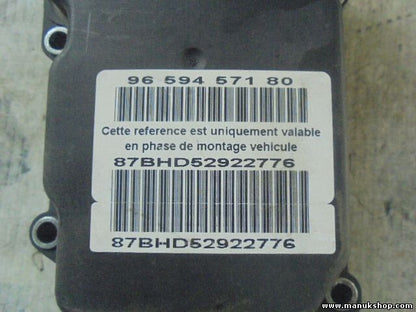 ABS Steuergerät Peugeot 307 BOSCH 0 265 800 395 0265800395 9659457180 9657352780