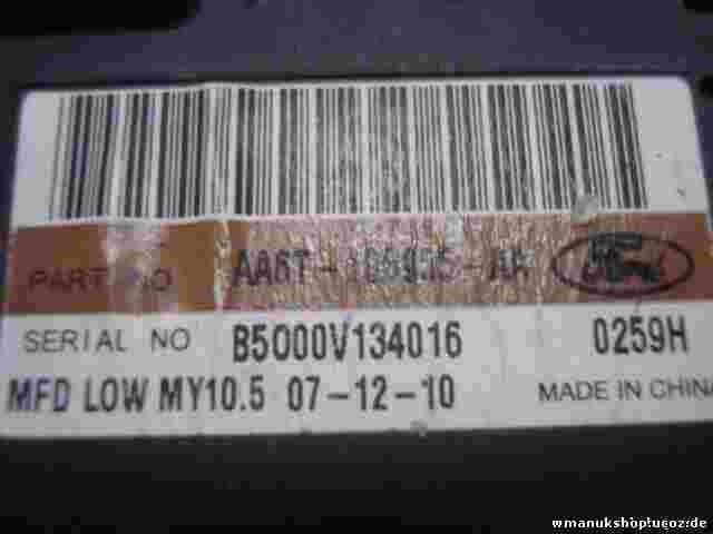 Bordcomputer  Ford Fiesta AA6T-18B955-AA AA6T18B955AA