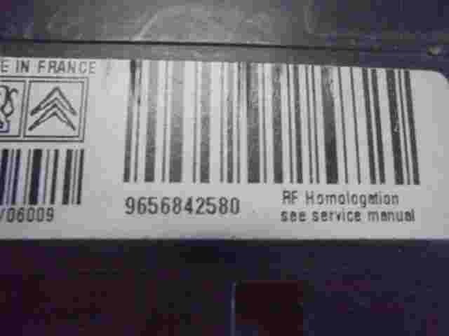 Reifen Citroen Peugeot 607 9656842580 SIEMENS VDO S120231200C S120231200 C