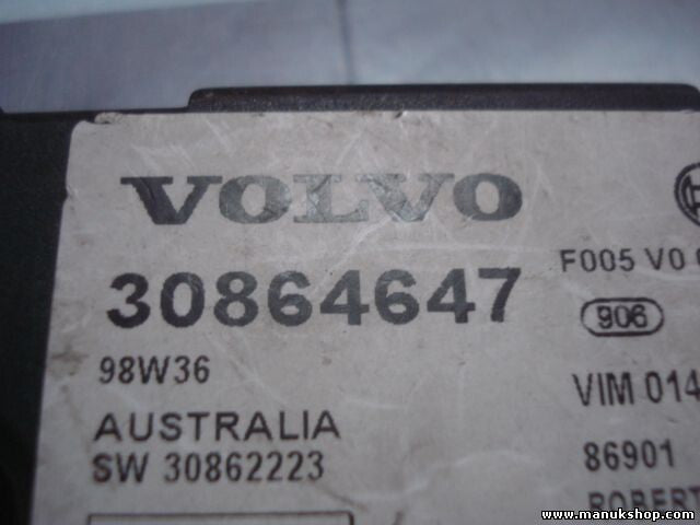 Steuergerät Wegfahrsperre Alarmmodul Volvo S40 V40 98W36 30864647 F005V00060