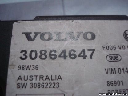Steuergerät Wegfahrsperre Alarmmodul Volvo S40 V40 98W36 30864647 F005V00060