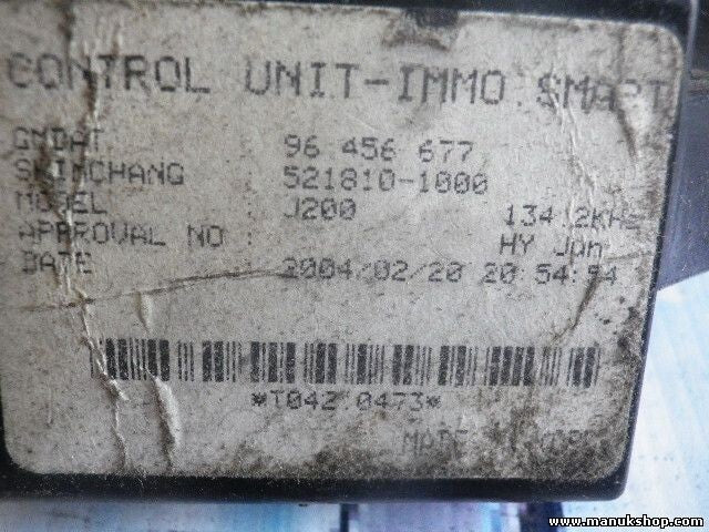 Schlüssel Lesespule Chevrolet Lacetti 96 456 677 96456677 521810 1000 5218101000