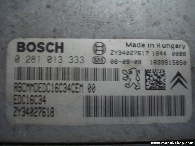 Motorsteuergerät Suzuki Santana ZY34027618 ZY34027617 BOSCH 0281013333
