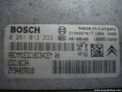 Motorsteuergerät Suzuki Santana ZY34027618 ZY34027617 BOSCH 0281013333