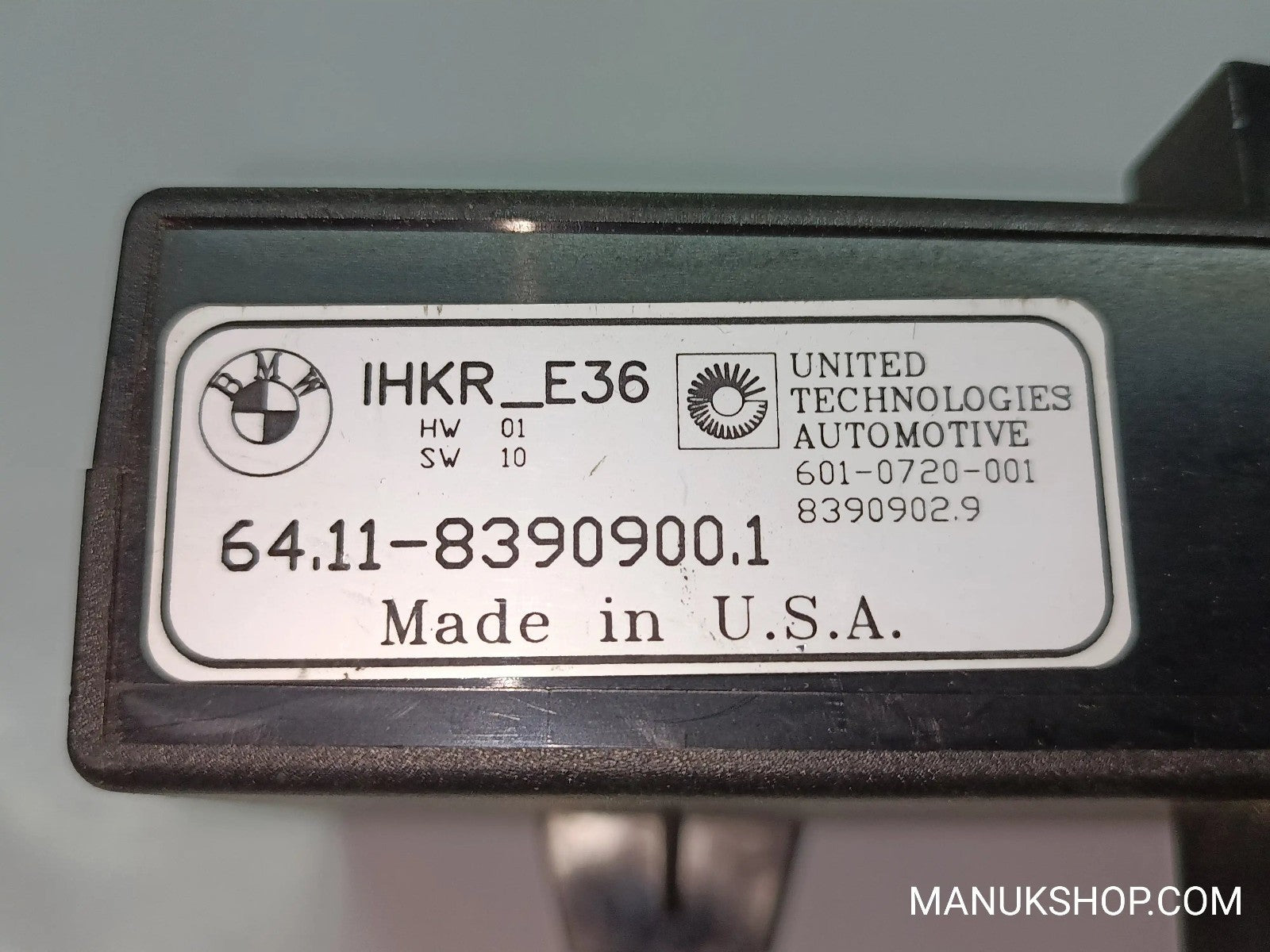 Steuergerät Klima BMW E36 641183909001 6010720001 83909029 641183903009