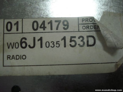 Radio CD Seat Iibiza 6J1035153D SEAZAZ1K0154475 ULSECD
