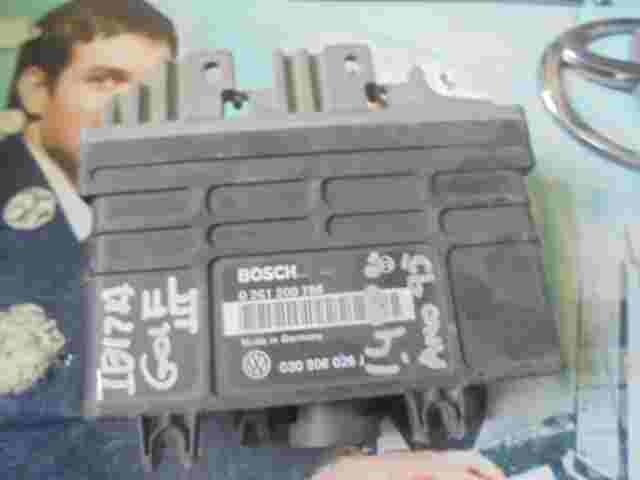 Motorsteuergerät VW Golf III 1.4 030906026J 030 906 026 J BOSCH 0261200756