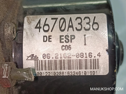 ABS Hydraulikblock  Mitsubishi Outlander 4670A336 00405614D1 06210208164