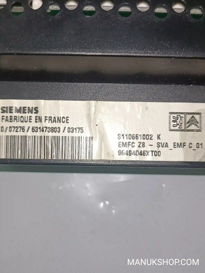 Bordcomputer Peugeot 607 96494046XT00 S110661002K S110661002 K Siemens