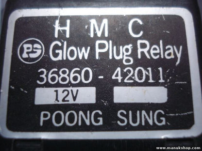 Glühzeitsteuergerät Vorglührelais Hyundai H-1 H100 H1 Starex 3686042011