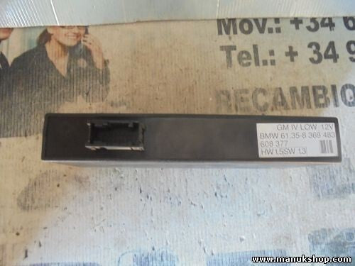 Steuergerät Grundmodul BMW E36 GM IV-LOW 12V HW1.5 SW1.3 61358369483 8369483