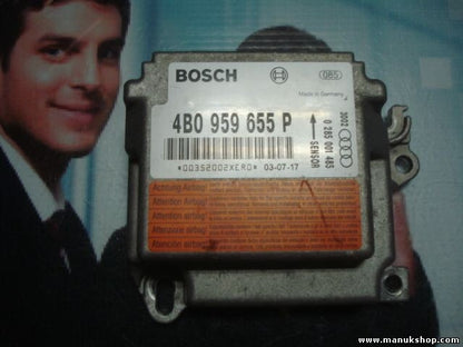 Airbagsensor Airbagsteuergerät Audi A6 4B0959655P 4BO959655P 0285001485