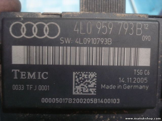 Türsteuergerät Audi A6 S6 4F C6 4L Q7 4L0959793B 4L0910793B 0033TFJ0001