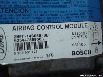 Airbagsensor Airbagsteuergerät  Ford Focus C-Max 2M5T14B056DE 0285001425 041222