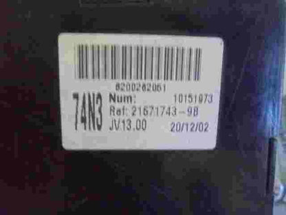 Sicherungskasten  Renault Laguna 2 8200276504 8200262051 8200283816 21671743-9B