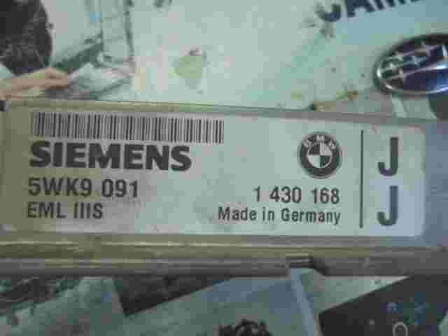 Motorsteuergerät BMW 7 E38 750i 1430168 1 430 168 1430168 J SIEMENS 5WK9091