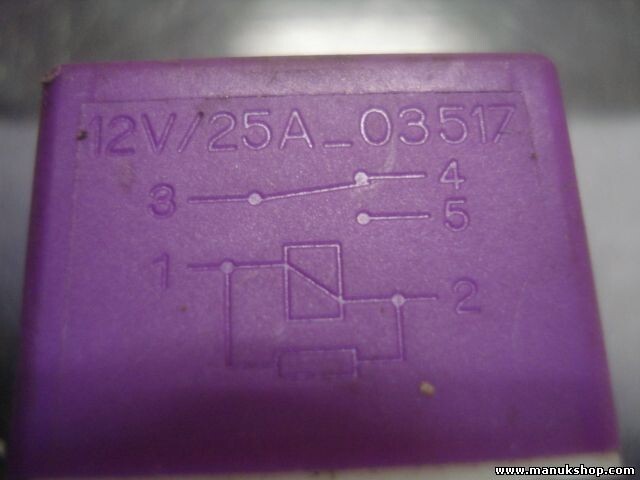 Relais Peugeot 605 Citroen Xantia X1 G.CARTIER 12V/25A-03517 25A03517
