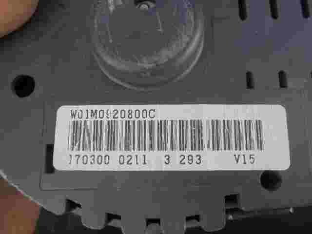 Kombiinstrument Tacho Seat Leon W01M0920800C  1M0920800C VDO 110080012004