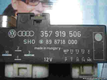 Steuergerät Elektrolüfter VW Golf 3 Audi Seat 357919506 357 919 506 898718000