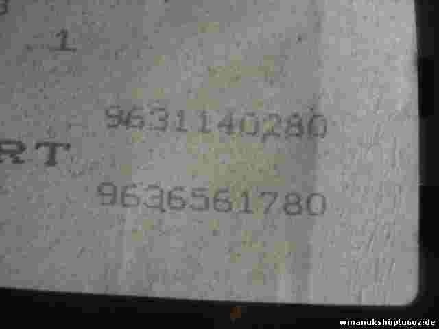 CD AM FM  Wechsler Changer Peugeot 607 9636561780  9631140280 Clarion PU-2293B