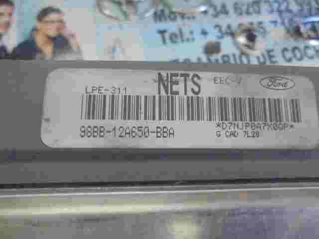 Motorsteuergerät Ford Mondeo 2 98BB12A650BBA 98BB-12A650-BBA NETS LPE-311 EEC-V